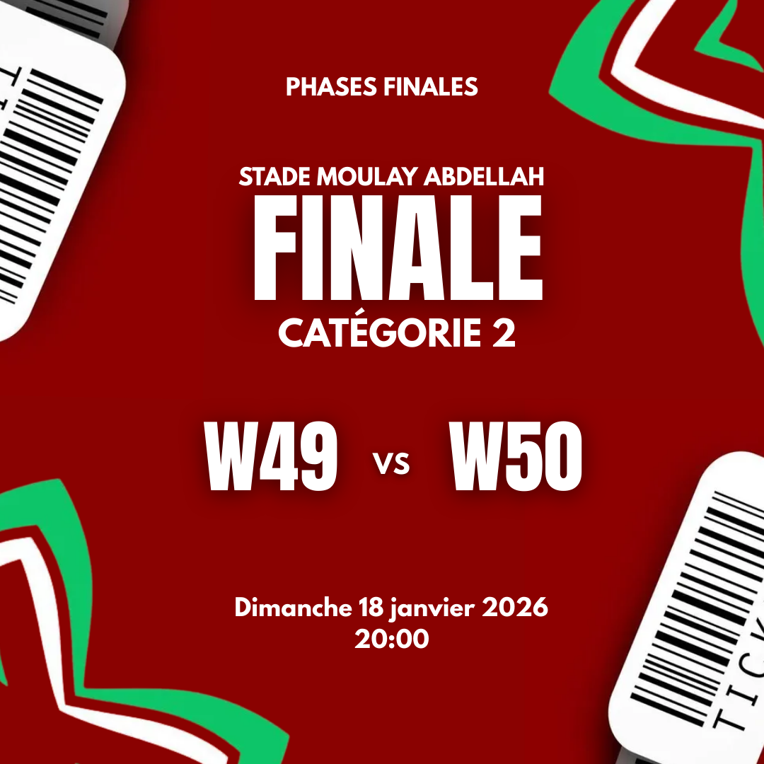 PHASES FINALES · FINALE